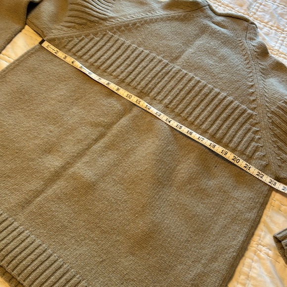 Timberland tan wool blend roll neck sweater sz L - Picture 6 of 6